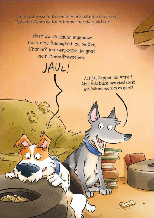 Kommissar Pfote innen LS