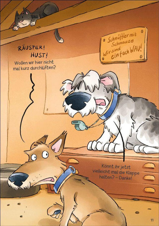 Kommissar Pfote innen RS