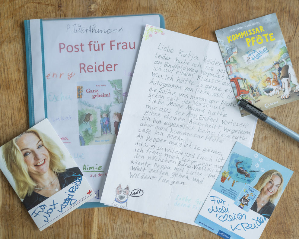 Post von Kindern für Katja